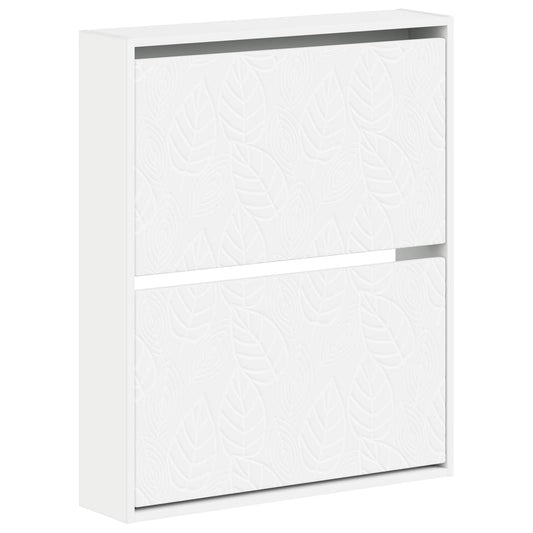 vidaXL Wall-Mounted Shoe Cabinet DELFT 71 x 17 x 86 cm Engineered Wood