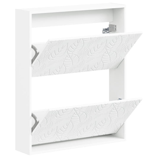 vidaXL Wall-Mounted Shoe Cabinet DELFT 71 x 17 x 86 cm Engineered Wood