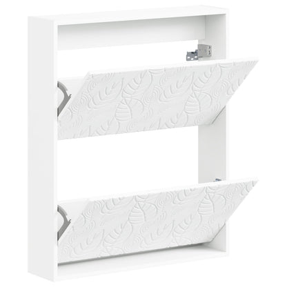vidaXL Wall-Mounted Shoe Cabinet DELFT 71 x 17 x 86 cm Engineered Wood