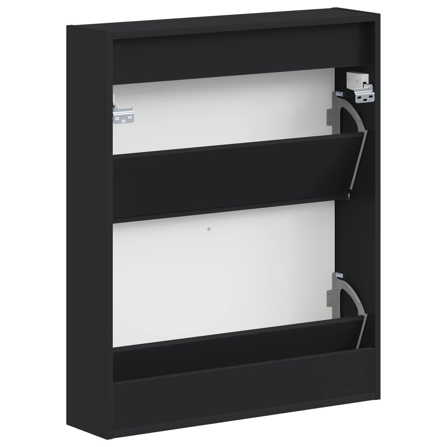 vidaXL Wall-Mounted Shoe Cabinet DELFT 71 x 17 x 86 cm Engineered Wood