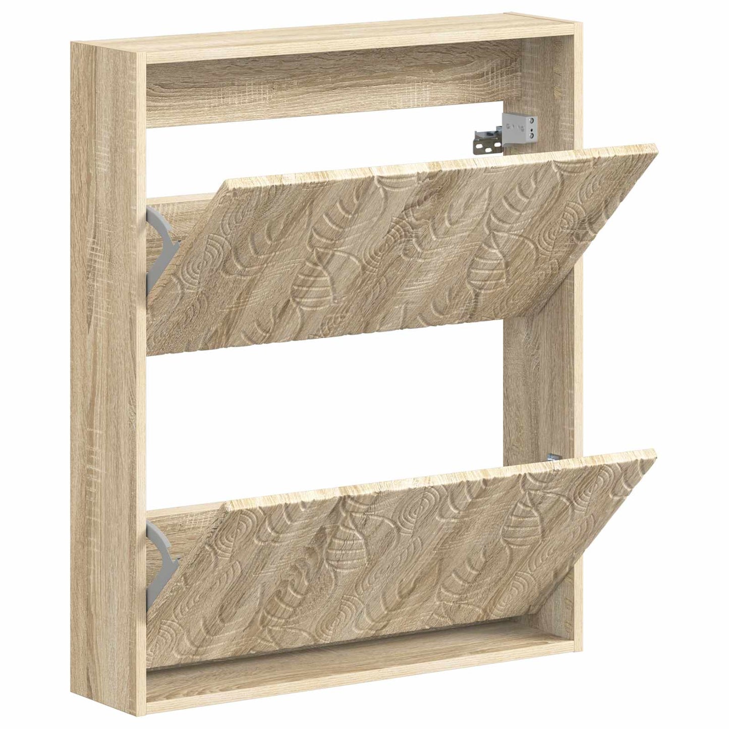vidaXL Wall-Mounted Shoe Cabinet DELFT 71 x 17 x 86 cm Engineered Wood