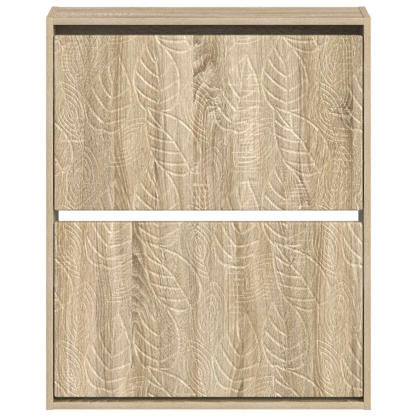 vidaXL Wall-Mounted Shoe Cabinet DELFT 71 x 17 x 86 cm Engineered Wood