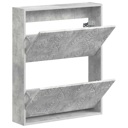 vidaXL Wall-Mounted Shoe Cabinet DELFT 71 x 17 x 86 cm Engineered Wood