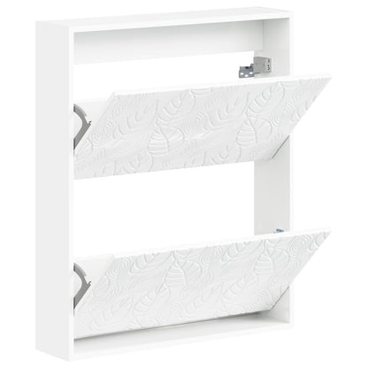 vidaXL Wall-Mounted Shoe Cabinet DELFT 71 x 17 x 86 cm Engineered Wood