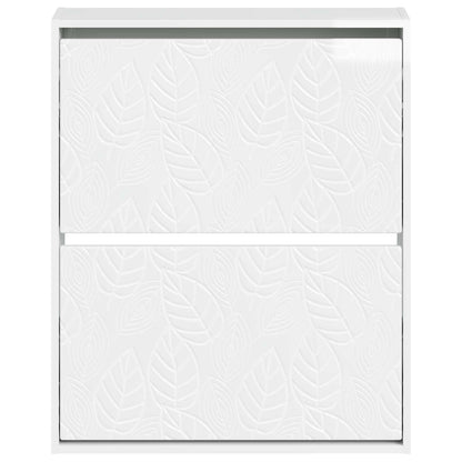vidaXL Wall-Mounted Shoe Cabinet DELFT 71 x 17 x 86 cm Engineered Wood