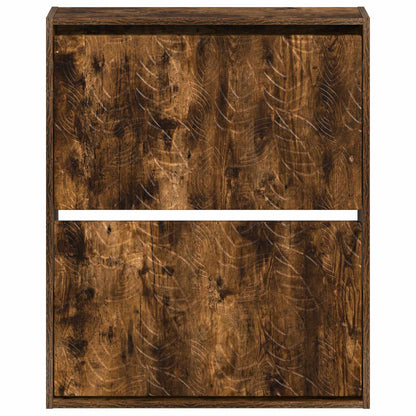 vidaXL Wall-Mounted Shoe Cabinet DELFT 71 x 17 x 86 cm Engineered Wood