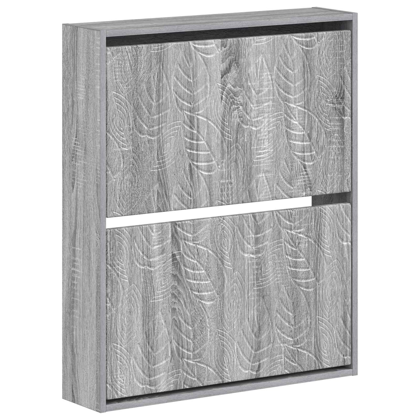 vidaXL Wall-Mounted Shoe Cabinet DELFT 71 x 17 x 86 cm Engineered Wood