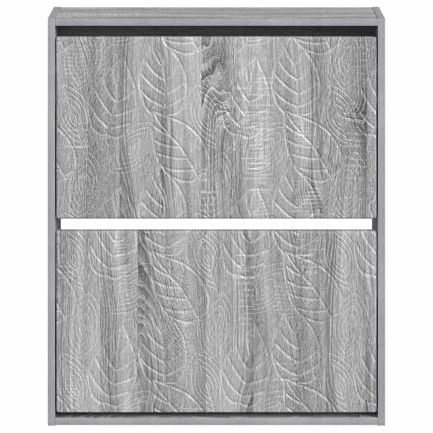 vidaXL Wall-Mounted Shoe Cabinet DELFT 71 x 17 x 86 cm Engineered Wood