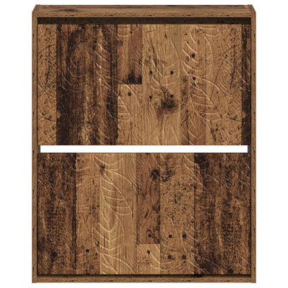 vidaXL Wall-Mounted Shoe Cabinet DELFT 71 x 17 x 86 cm Engineered Wood