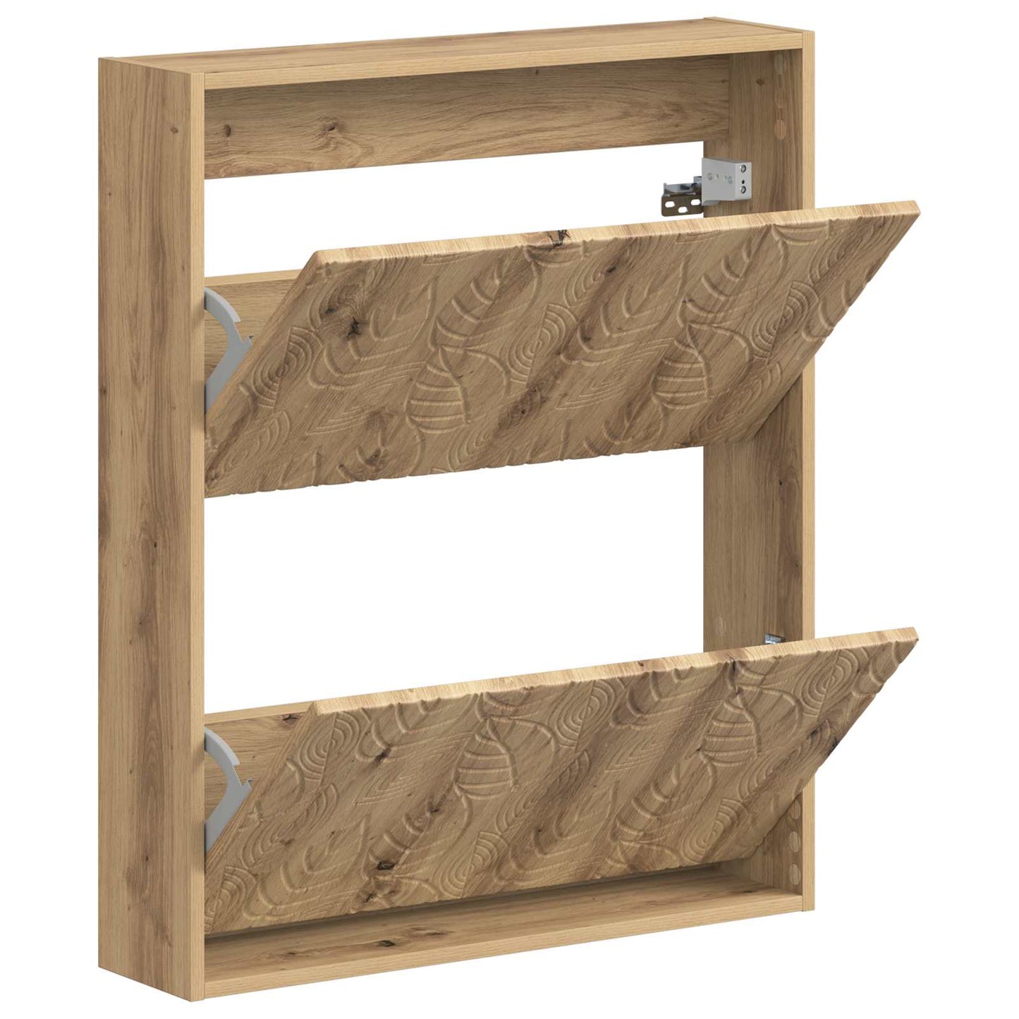 vidaXL Wall-Mounted Shoe Cabinet DELFT 71 x 17 x 86 cm Engineered Wood