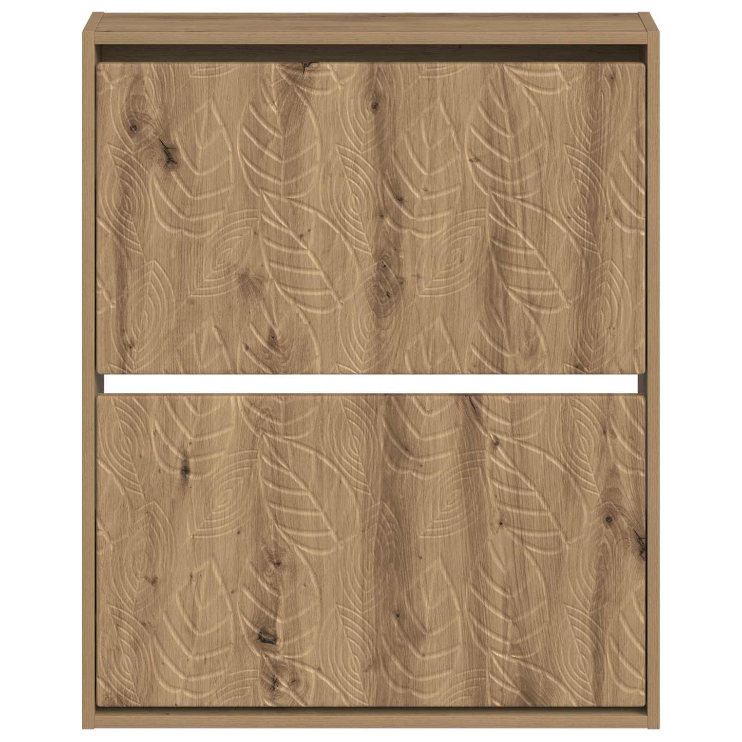 vidaXL Wall-Mounted Shoe Cabinet DELFT 71 x 17 x 86 cm Engineered Wood