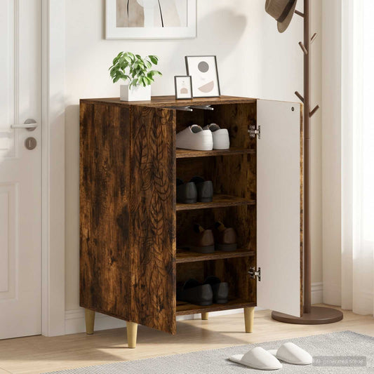 vidaXL Shoe Cabinet DELFT 59.5 x 39.5 x 90 cm Engineered Wood