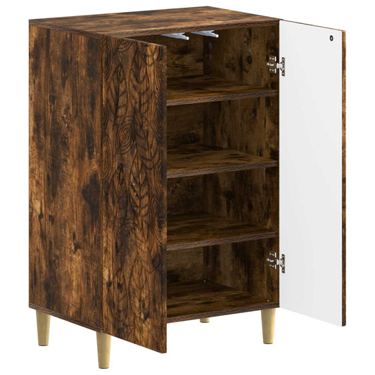vidaXL Shoe Cabinet DELFT 59.5 x 39.5 x 90 cm Engineered Wood