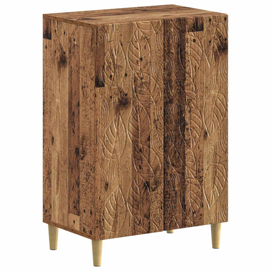 vidaXL Shoe Cabinet DELFT 59.5 x 39.5 x 90 cm Engineered Wood Old Wood