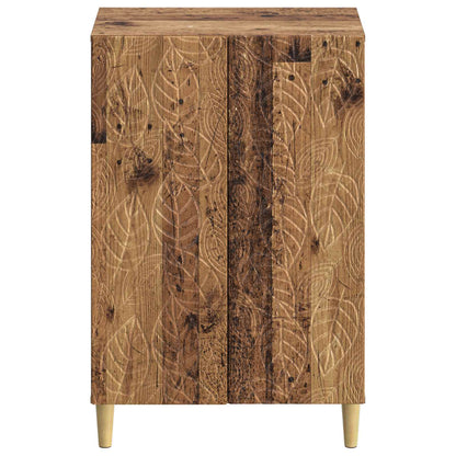 vidaXL Shoe Cabinet DELFT 59.5 x 39.5 x 90 cm Engineered Wood Old Wood