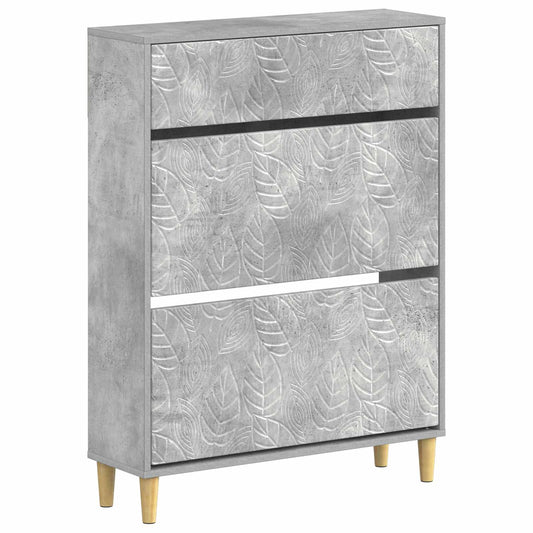 vidaXL Shoe Cabinet DELFT 78 x 24 x 103 cm Engineered Wood