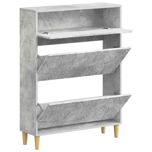 vidaXL Shoe Cabinet DELFT 78 x 24 x 103 cm Engineered Wood