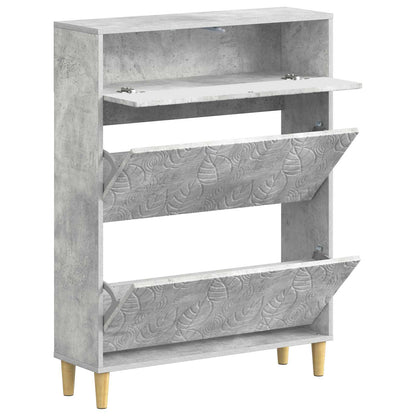 vidaXL Shoe Cabinet DELFT 78 x 24 x 103 cm Engineered Wood