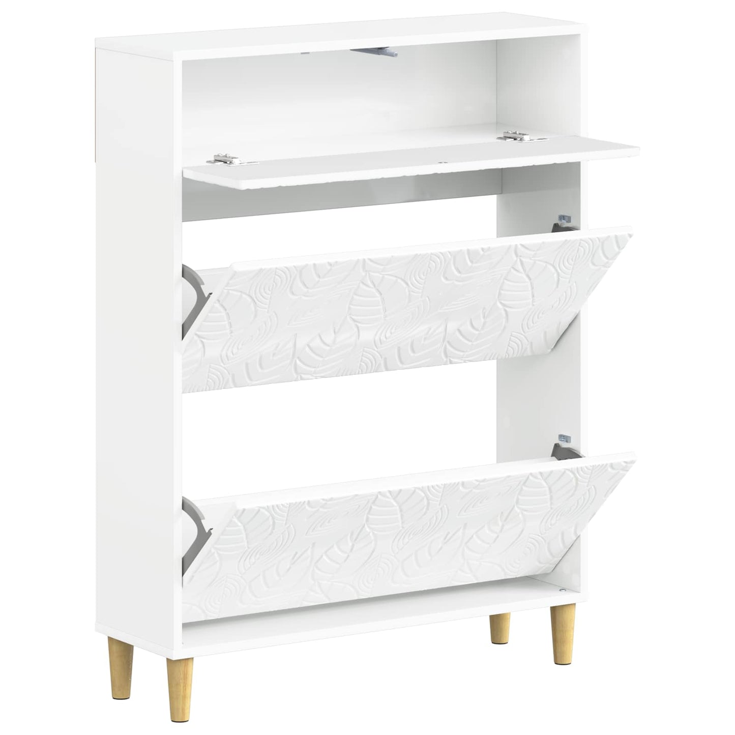 vidaXL Shoe Cabinet DELFT 78 x 24 x 103 cm Engineered Wood