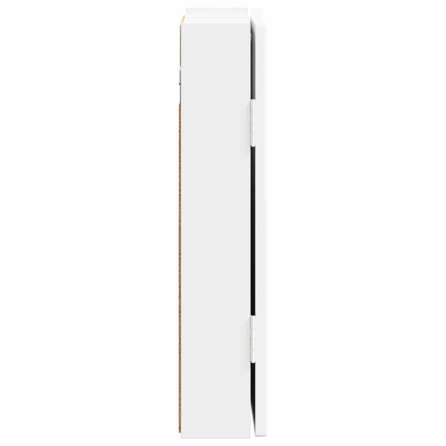 vidaXL Dartboard Cabinet DELFT High Gloss White 52.5 x 10.5 x 53.5 cm
