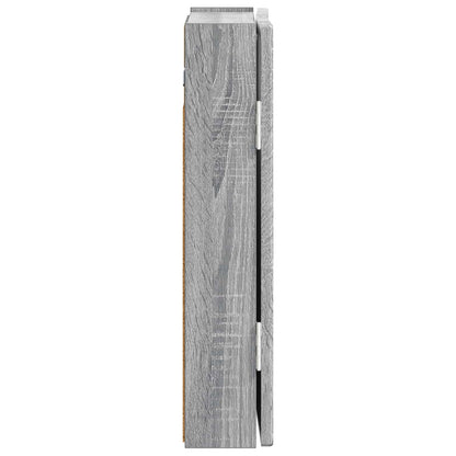 vidaXL Dartboard Cabinet DELFT Grey Sonoma 52.5 x 10.5 x 53.5 cm