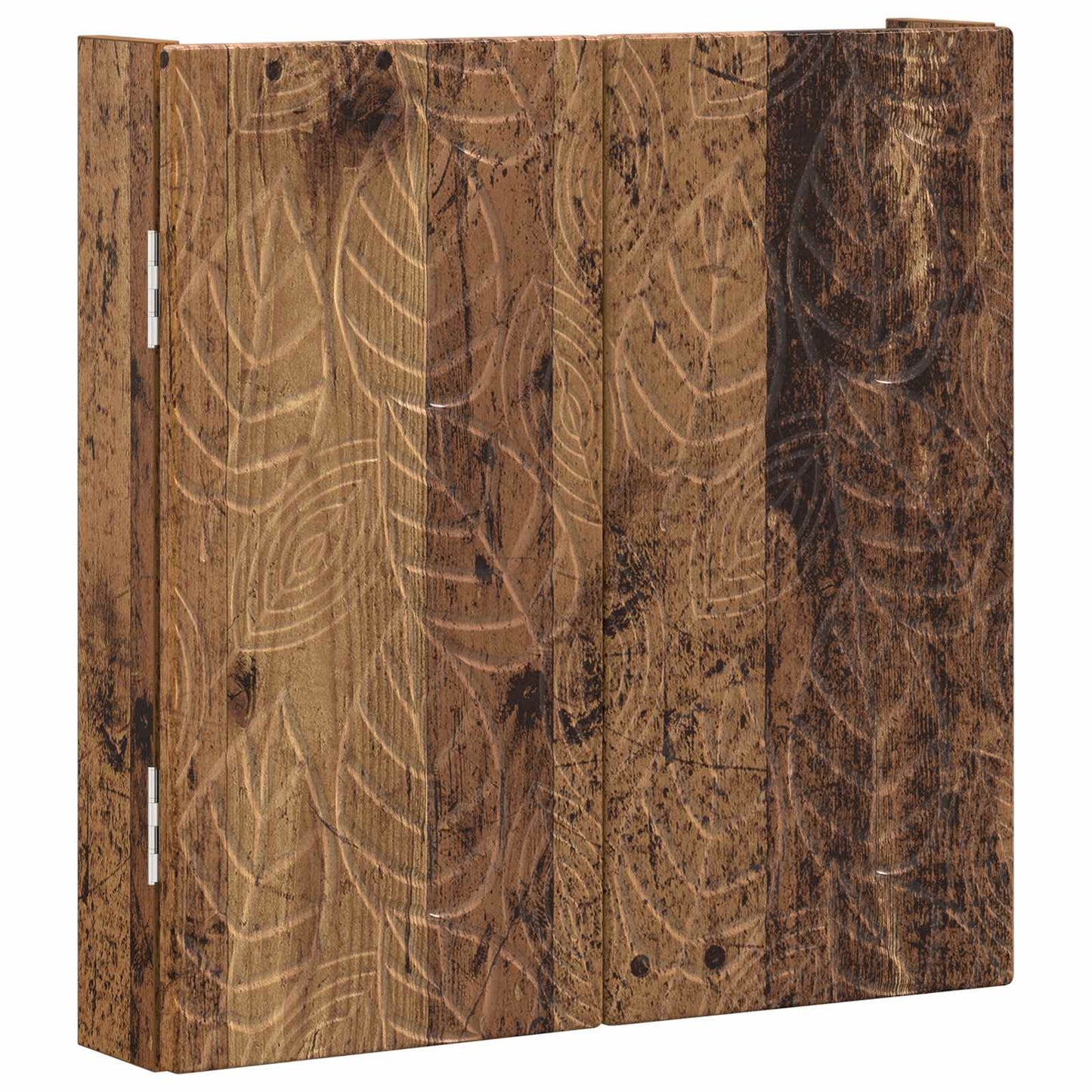 vidaXL Dartboard Cabinet DELFT Old Wood 52.5 x 10.5 x 53.5 cm