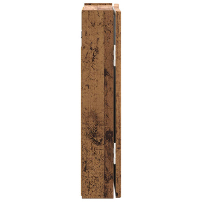 vidaXL Dartboard Cabinet DELFT Old Wood 52.5 x 10.5 x 53.5 cm