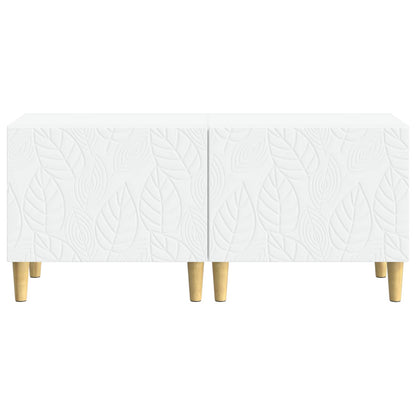 vidaXL TV Cabinet White Engineered Wood