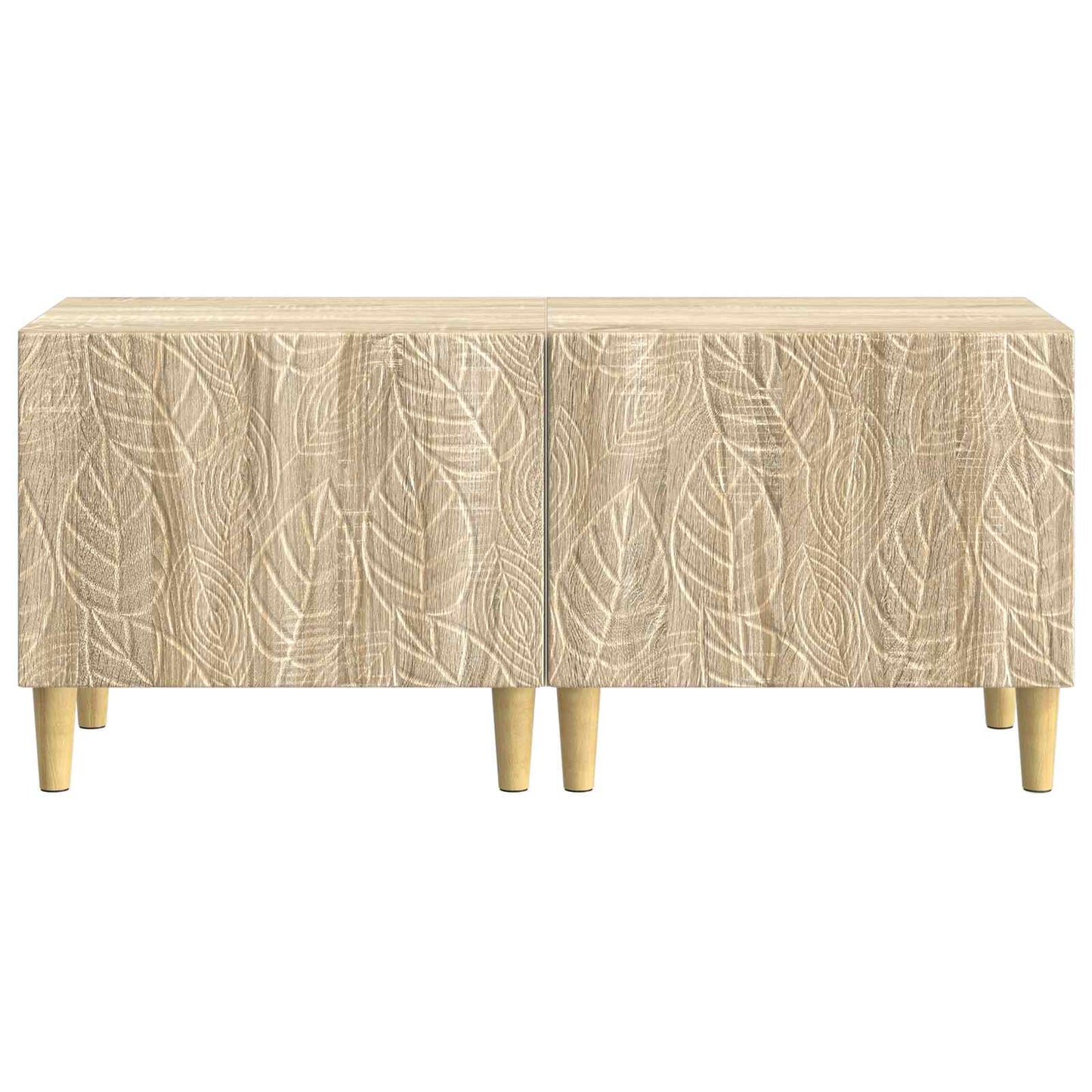 vidaXL TV Cabinet Sonoma Oak Engineered Wood