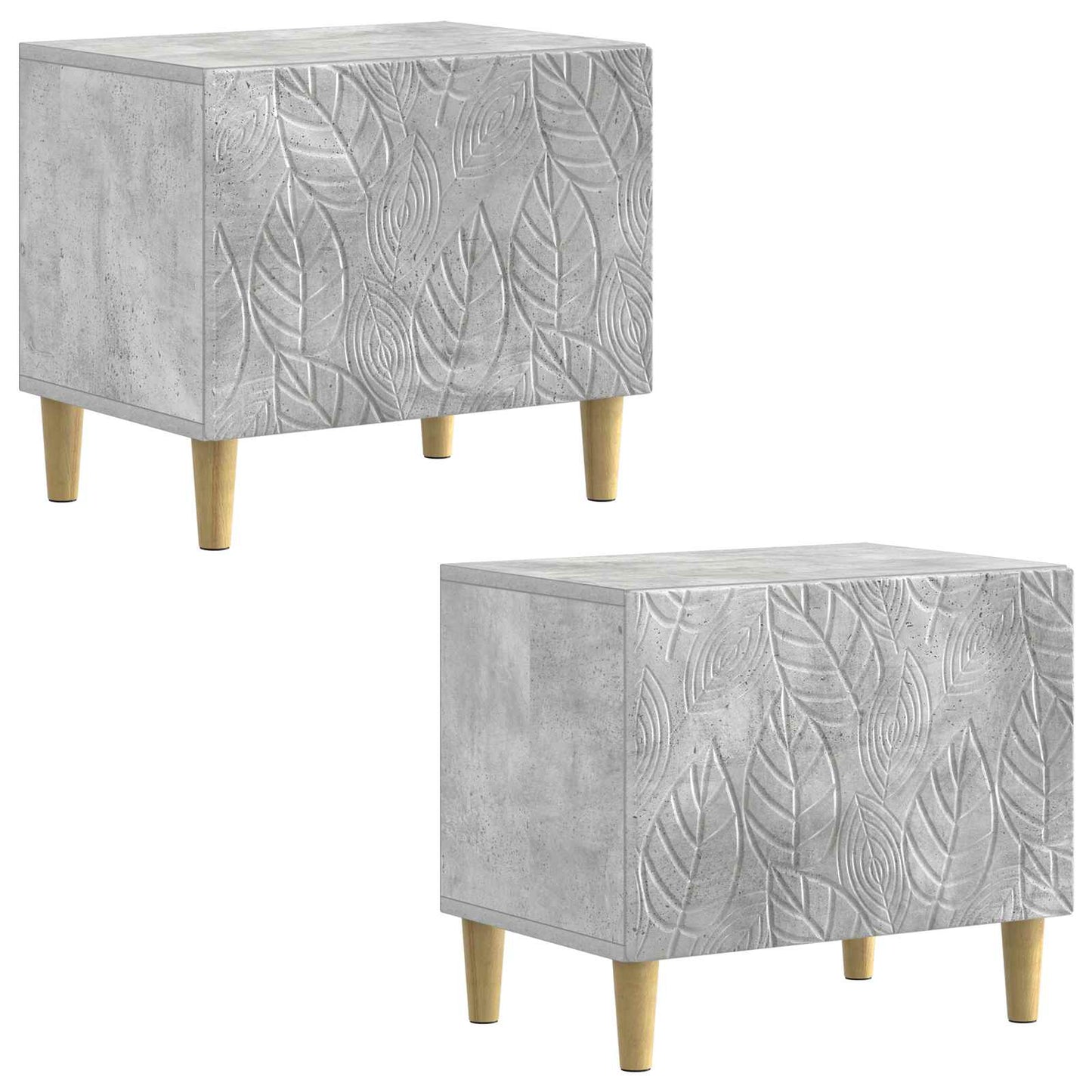 vidaXL TV Cabinet Concrete Grey Engineered Wood