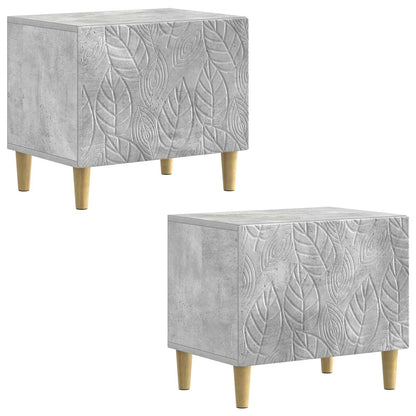 vidaXL TV Cabinet Concrete Grey Engineered Wood