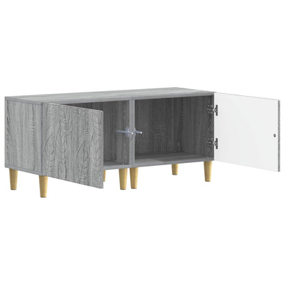 vidaXL TV Cabinet Grey Sonoma Engineered Wood