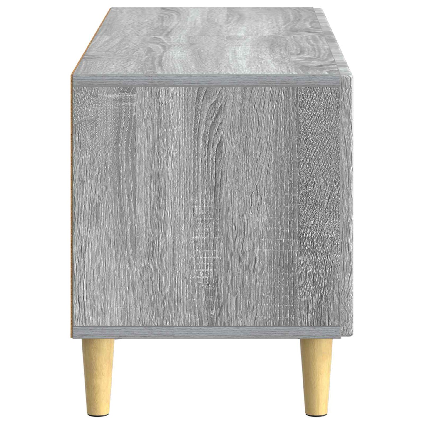 vidaXL TV Cabinet Grey Sonoma Engineered Wood