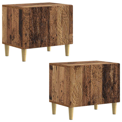vidaXL TV Cabinet Old Wood Engineered Wood