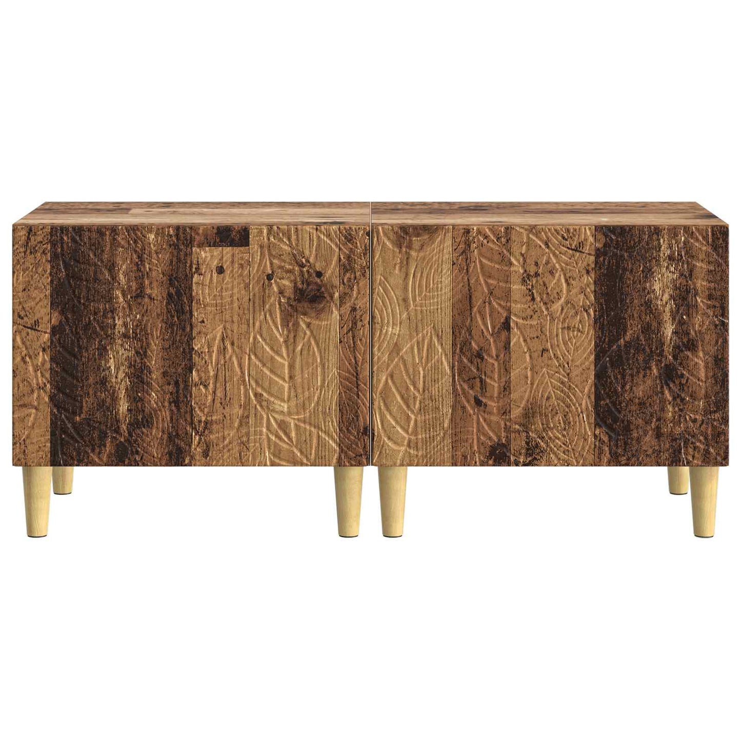 vidaXL TV Cabinet Old Wood Engineered Wood