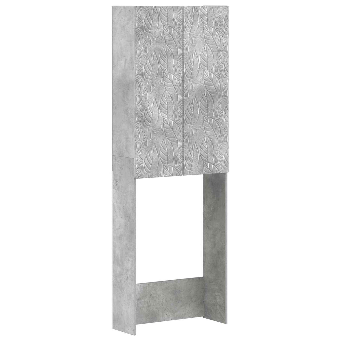 vidaXL Toilet Cabinet DELFT Concrete Grey 66 x 25.5 x 190 cm