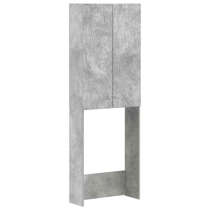 vidaXL Toilet Cabinet DELFT Concrete Grey 66 x 25.5 x 190 cm