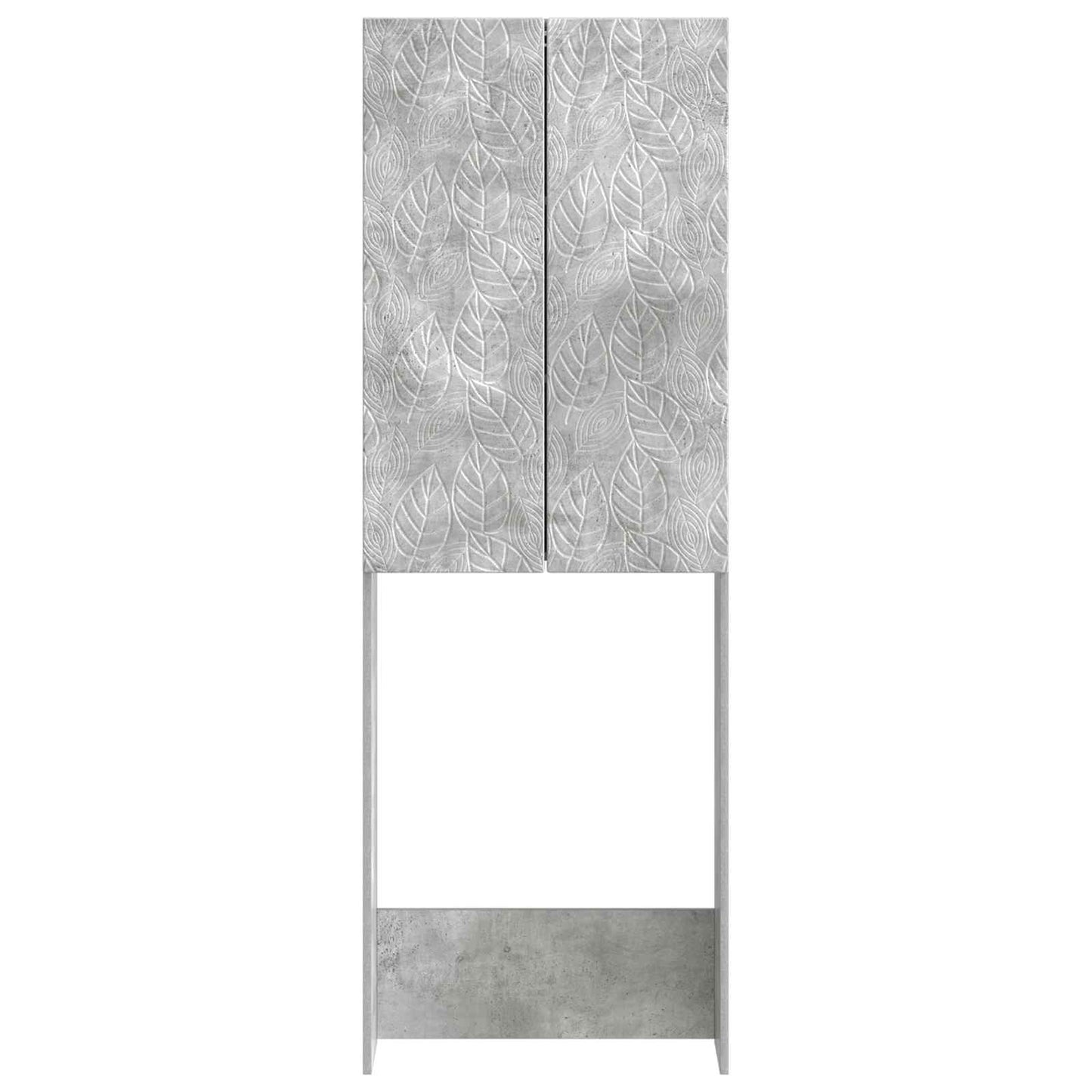 vidaXL Toilet Cabinet DELFT Concrete Grey 66 x 25.5 x 190 cm