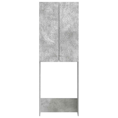 vidaXL Toilet Cabinet DELFT Concrete Grey 66 x 25.5 x 190 cm
