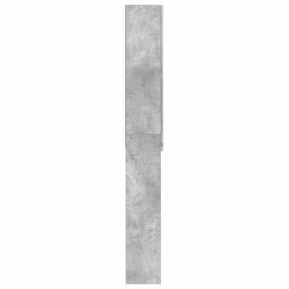 vidaXL Toilet Cabinet DELFT Concrete Grey 66 x 25.5 x 190 cm