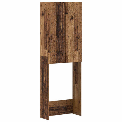 vidaXL Toilet Cabinet DELFT Old Wood 66 x 25.5 x 190 cm