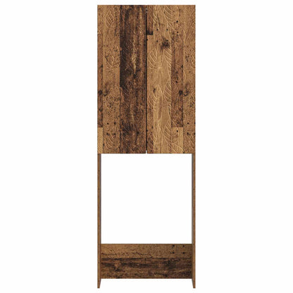 vidaXL Toilet Cabinet DELFT Old Wood 66 x 25.5 x 190 cm