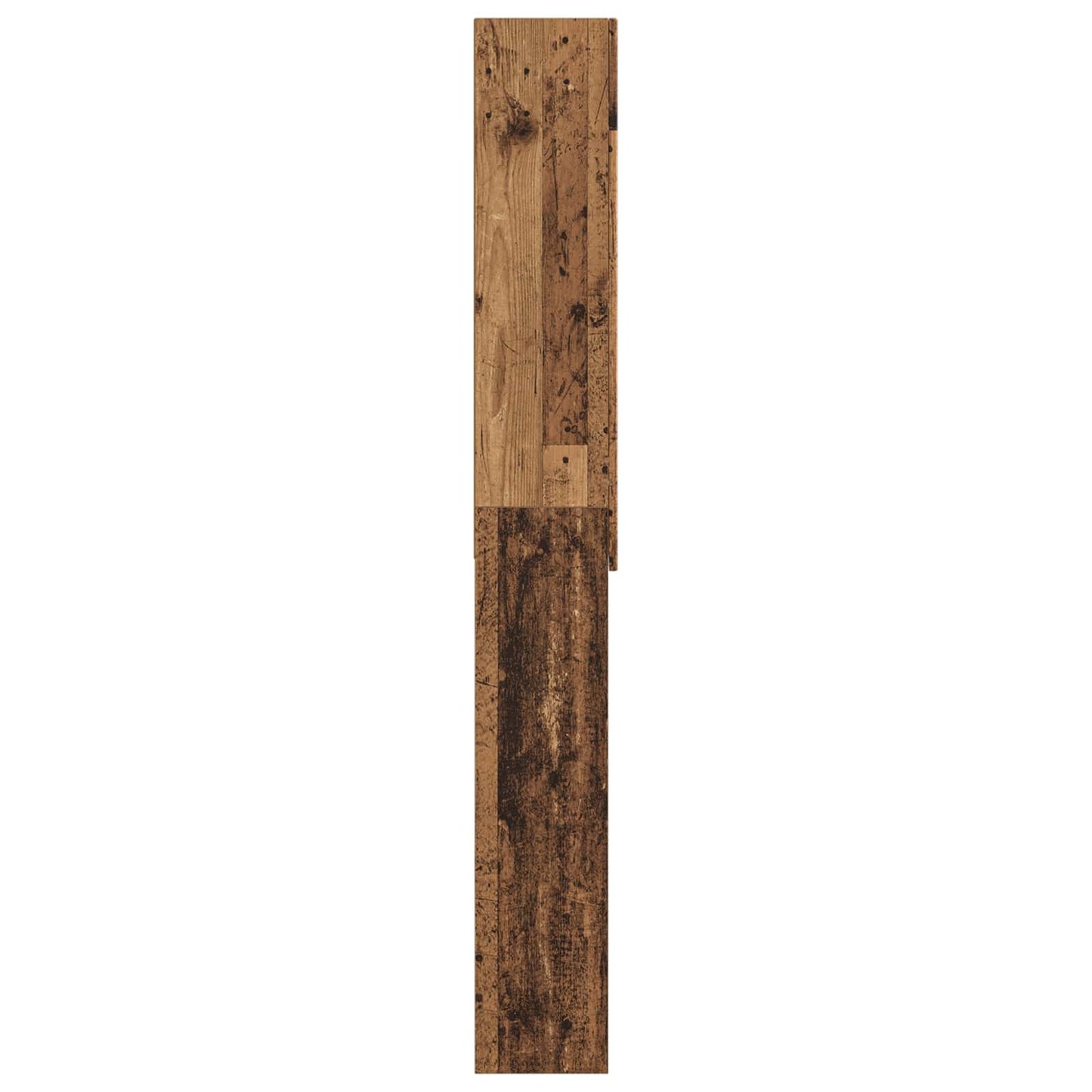 vidaXL Toilet Cabinet DELFT Old Wood 66 x 25.5 x 190 cm