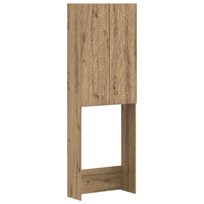 vidaXL Toilet Cabinet DELFT Artisan Oak 66 x 25.5 x 190 cm