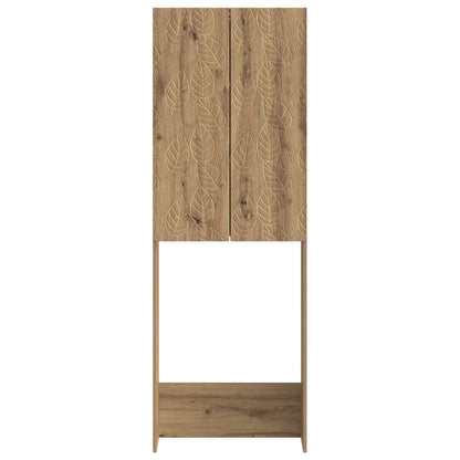 vidaXL Toilet Cabinet DELFT Artisan Oak 66 x 25.5 x 190 cm