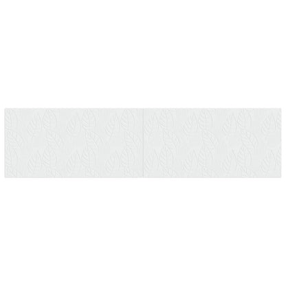 vidaXL Wall-Mounted Headboard DELFT White Engineered Wood