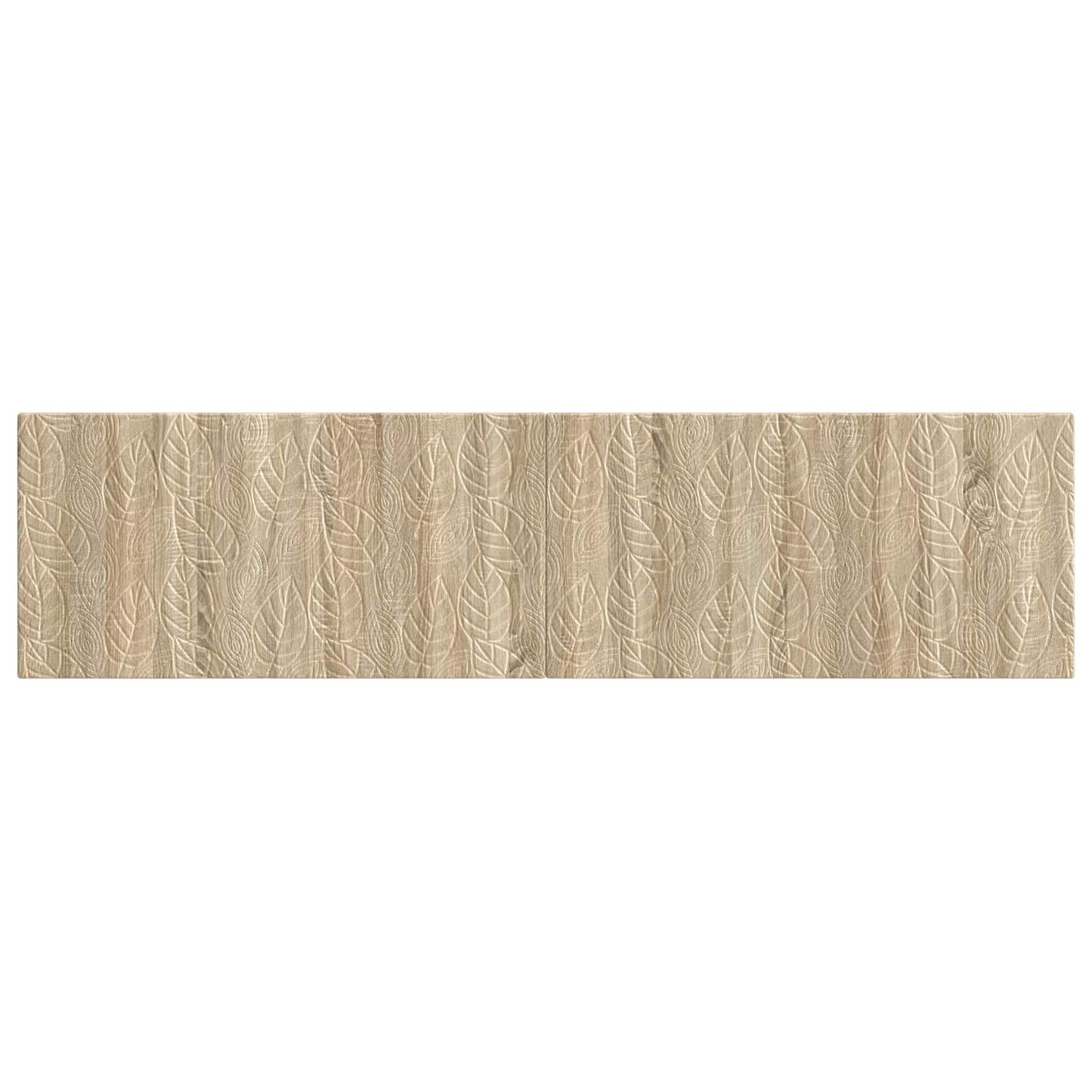 vidaXL Wall-Mounted Headboard DELFT Sonoma Oak Engineered Wood