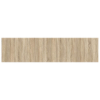 vidaXL Wall-Mounted Headboard DELFT Sonoma Oak Engineered Wood