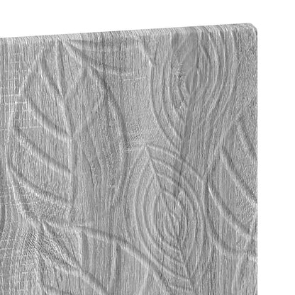 vidaXL Wall-Mounted Headboard DELFT Grey Sonoma Engineered Wood