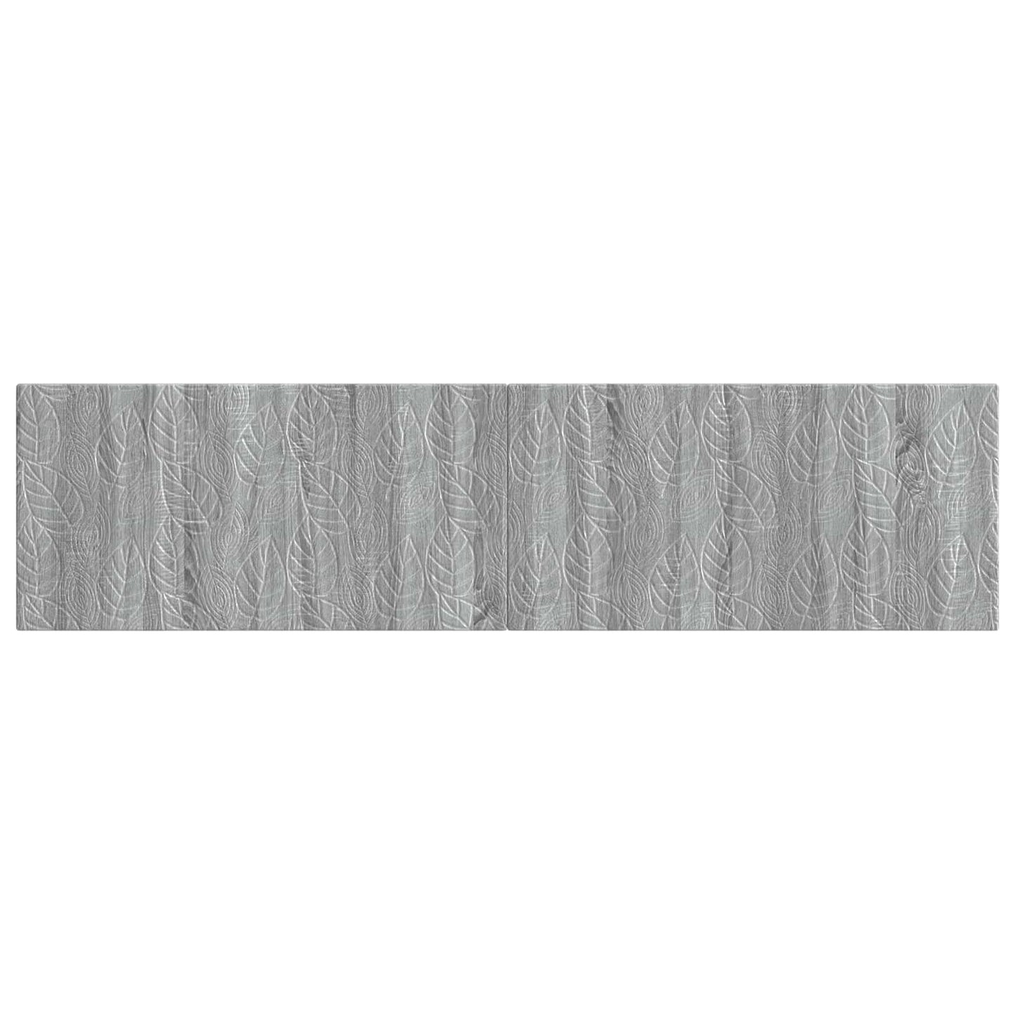 vidaXL Wall-Mounted Headboard DELFT Grey Sonoma Engineered Wood